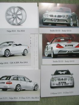 Lorinser IAA 2003 Pressemappe