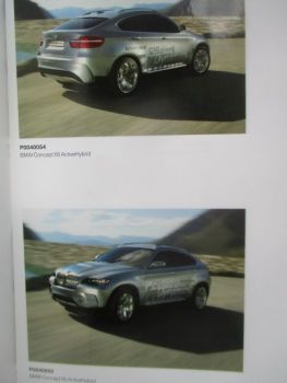 BMW Concept X6 E71 +ActiveHybrid Pressemappe September 2007