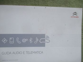 Citreoen Guida Audio e telematica Italienisch