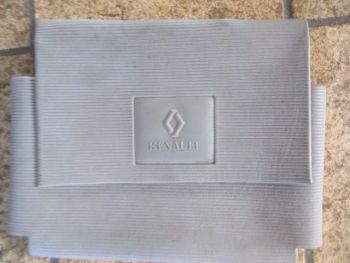Renault Bordbuchmappe leer grau