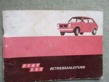 Fiat 127 Betriebsanleitung August 1971