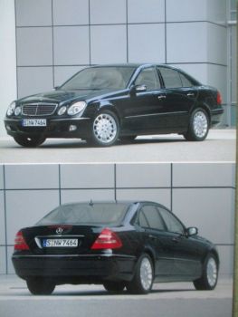 Mercedes Benz E-Klasse W211 E-Guard Sonderschutz Oktober 2002