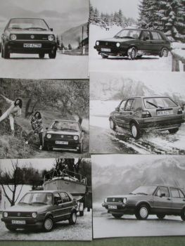VW Golf II Syncro (19E) Pressefotos  18x24cm Format
