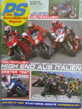 PS sport motorrad magazin Juni 2001