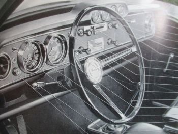 Ford Cortina MK2 Instruktionsbog +Serviceplan Dänisch