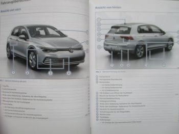 VW Golf VIII (CD) Betriebsanleitung GTI GTD +R November 2021 NEU