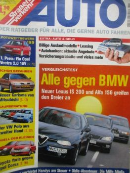 Auto Straßenverkehr 11/1999