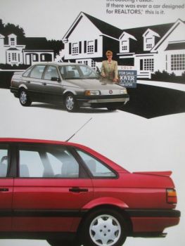 VW Passat (35i) USA Brochure 1990