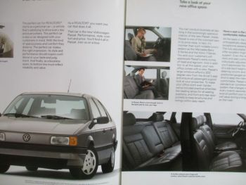 VW Passat (35i) USA Brochure 1990
