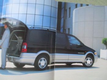 Chevrolet Trans Sport Prospekt Deutsch Modelljahr 2001