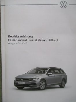 VW Passat (3G) Variant +Alltrack Bordbuch Juni 2023