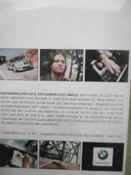 BMW Z3 Roadster E36/7 Kino- und TV-Spot "Oh Lord"