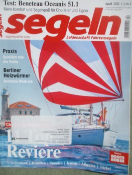 segeln April 2021