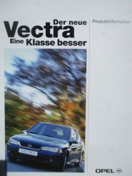 Opel Vectra B Produktinformation Januar 1999