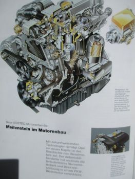 Opel DI High-Tech-Dieselmotoren aus Kaiserslautern September 1996