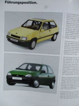 Opel Corsa C Produktionformation August 2000