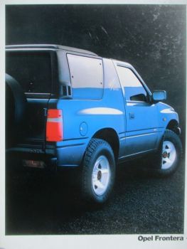 Opel Frontera A Produktinformation Ordner März 1991