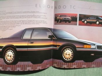 Cadillac Seville STS +Eldorado TC +Fleetwood Großformat brochure