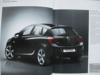 Opel Astra J  Produktinformation September 2009