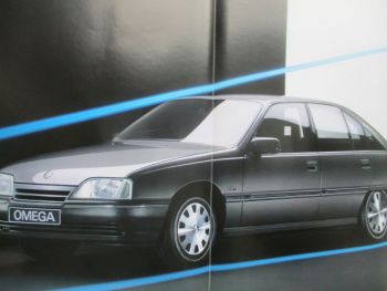 Opel Omega A Produktinformation September 1986