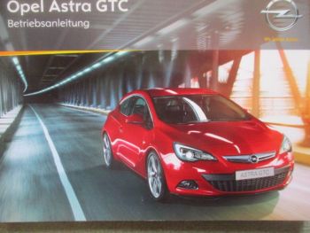 Opel Astra GTC Betriebsanleitung Oktober 2011