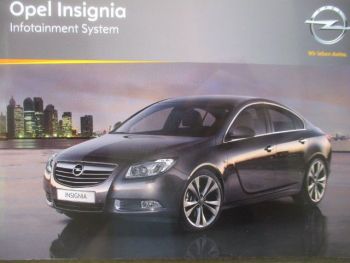 Opel Insignia A Infotainment System August 2010