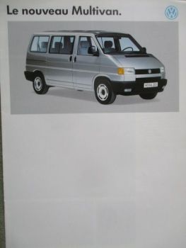VW T4 Le nouveau Multivan August 1990