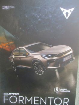 Cupra Formentor Produktinformation 6/2025