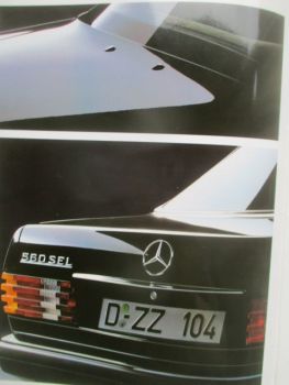 Mercedes Benz S-Klasse W126 Juli 1989