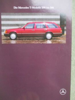 Mercedes Benz T-Modelle S124 200-300 Mai 1990