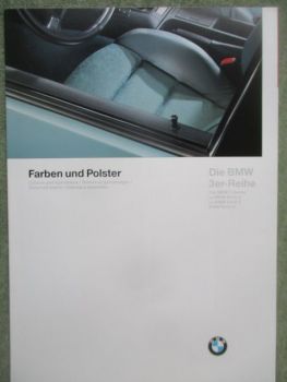 BMW 3er-Reihe E36 Farben und Polster März 1997