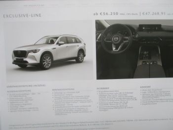 Mazda CX-80 Preise Homura +Takumi Januar 2025