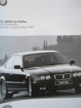BMW 3er Reihe E36 September 1997