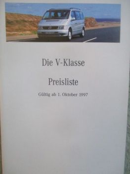 Mercedes Benz V-Klasse BR638 Oktober 1997