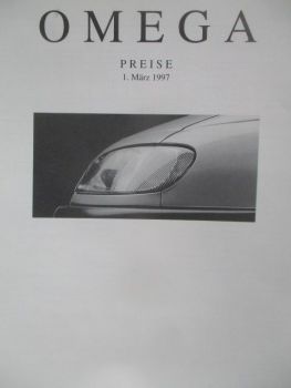 Opel Omega B +Caravan 1.März 1997