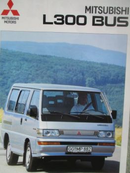 Mitsubishi L300 Bus Prospekt September 1996