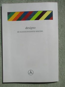 Mercedes Benz designo August 1997 Prospekt
