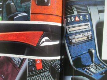 Mercedes Benz designo August 1997 katalog