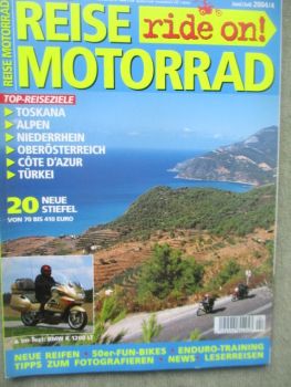 Reise Motorrad Juni/Juli 2004