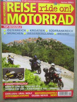 Reise Motorrad Mai/Juni 2006