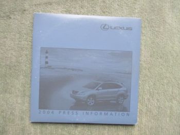 Lexus 2004 Press Information