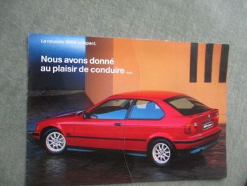 BMW 316i E36/5 comapct französisch März 1994