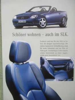 Mercedes Benz designo CLK W208 und SLK R170 9/1997