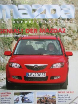 mazda Reportagemagazin Frühjahr 2003
