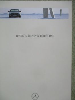 Mercedes Benz S-Klasse Coupés C140 S500 S600 Juli 1993