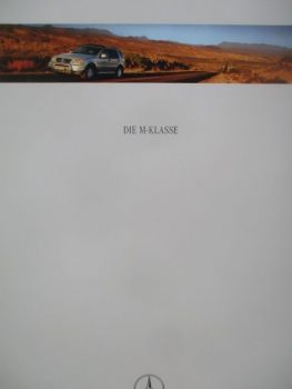 Mercedes Benz M-Klasse W163 August 1999