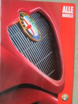 Alfa Romeo Modelle September 1997