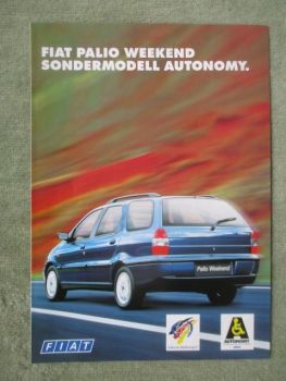 Fiat Palio Weekend Sondermodell Autonomy