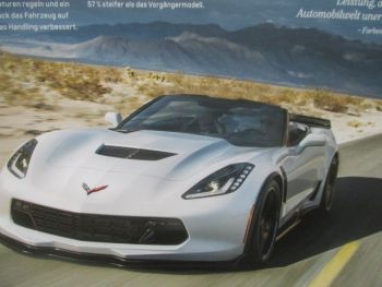 Chevrolet Corvette Z06 Coupé & Cabriolet C7 September 2015