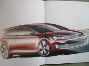 VW Golf VI (1K) GTI Presse Katalog Oktober 2008 +Golf I GTI Typ17